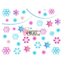 Stickere cu Apa pentru unghii cod BN661 - Sarbatori de Iarna